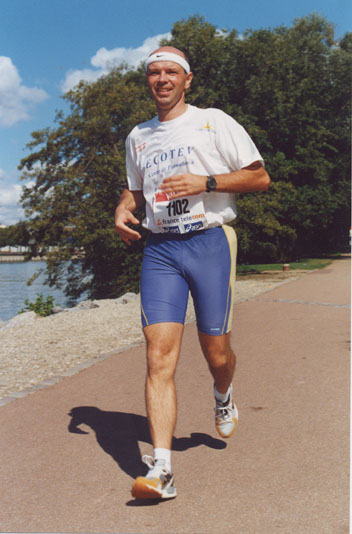 Brubru en course Marathon