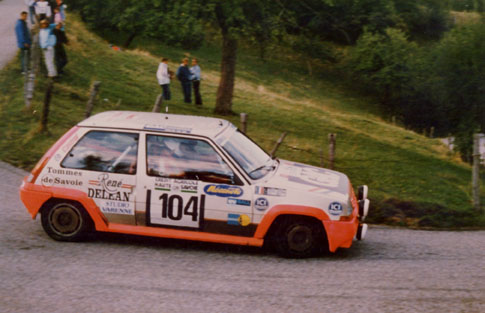 olivier au rallye du mont-blanc