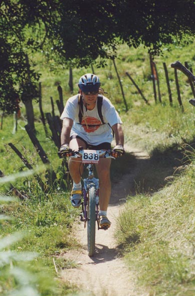 Bruno en Raid VTT